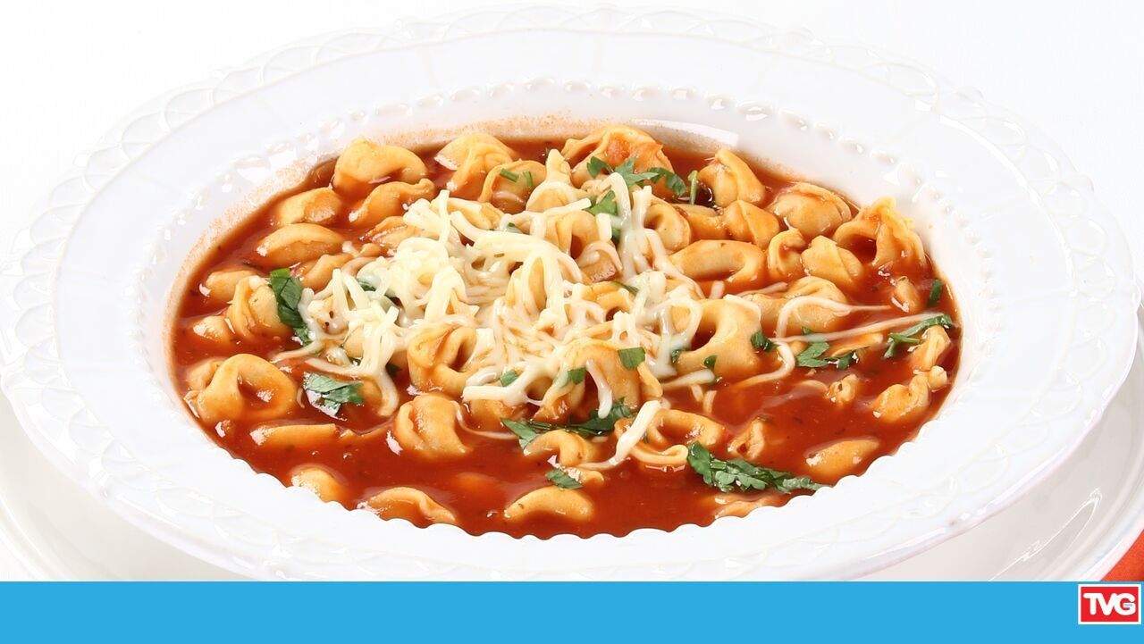 A Surpreendente Sopa De Tomate Tortellini Receitas TVGUIA