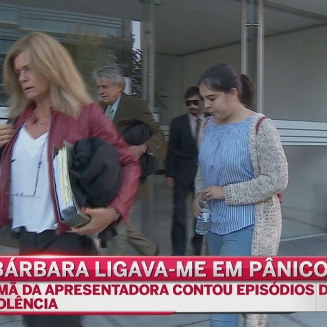 Bárbara Guimarães, Alícia, Manuel Maria Carrilho, agressões