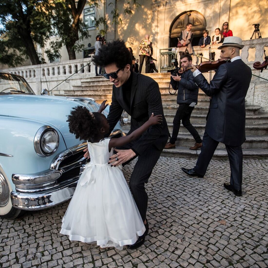 Eduardo Beaute, Luís Borges, lurdes, eduardo, bernardo