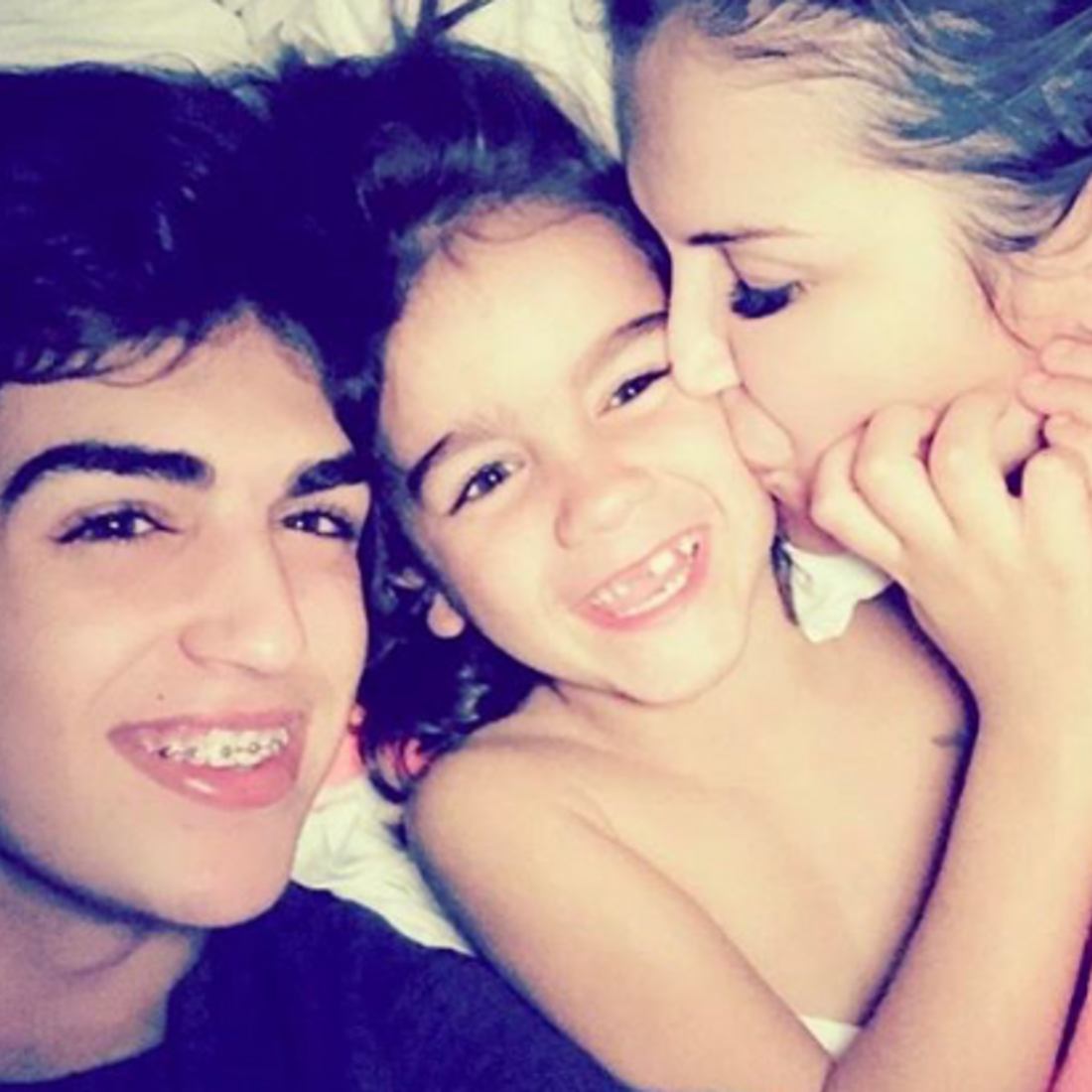 Katia Aveiro, filhos José Dinis e Rodrigo