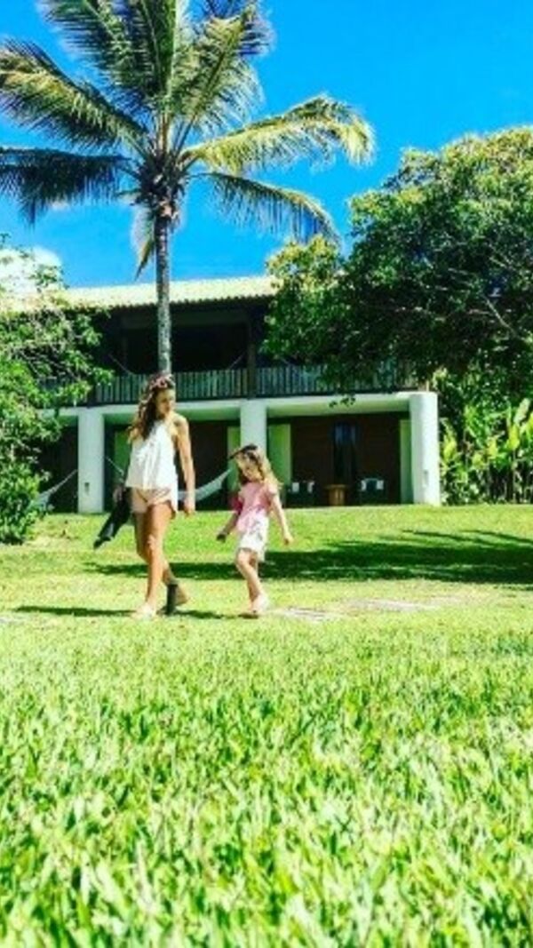 Diana Chaves e a filha, Pilar.