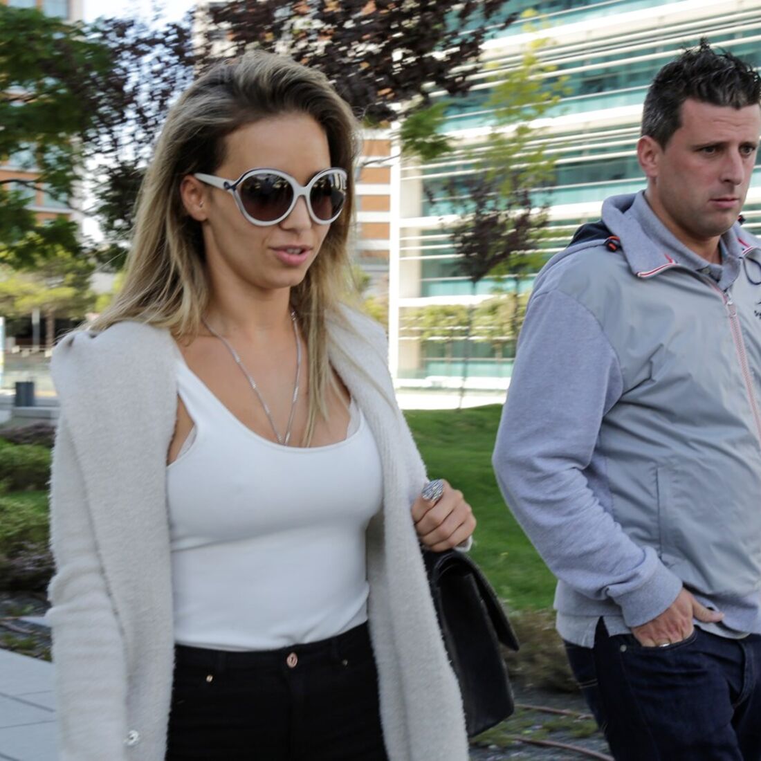 Luciana Abreu, tribunal, pai 