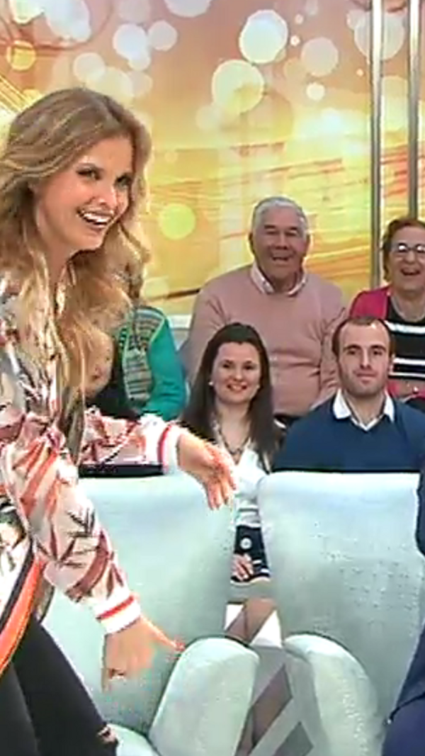você na tv