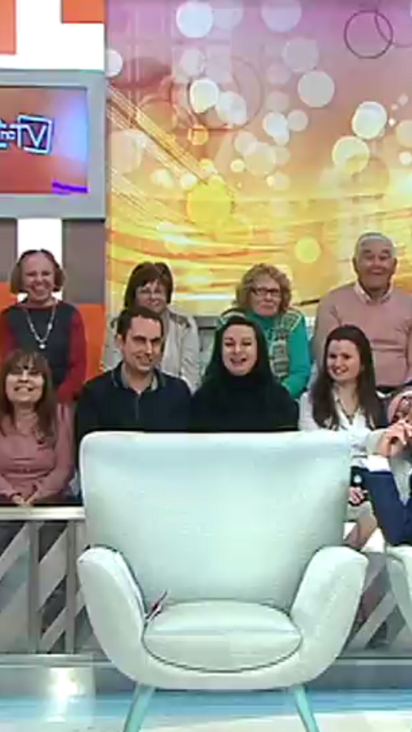 você na tv