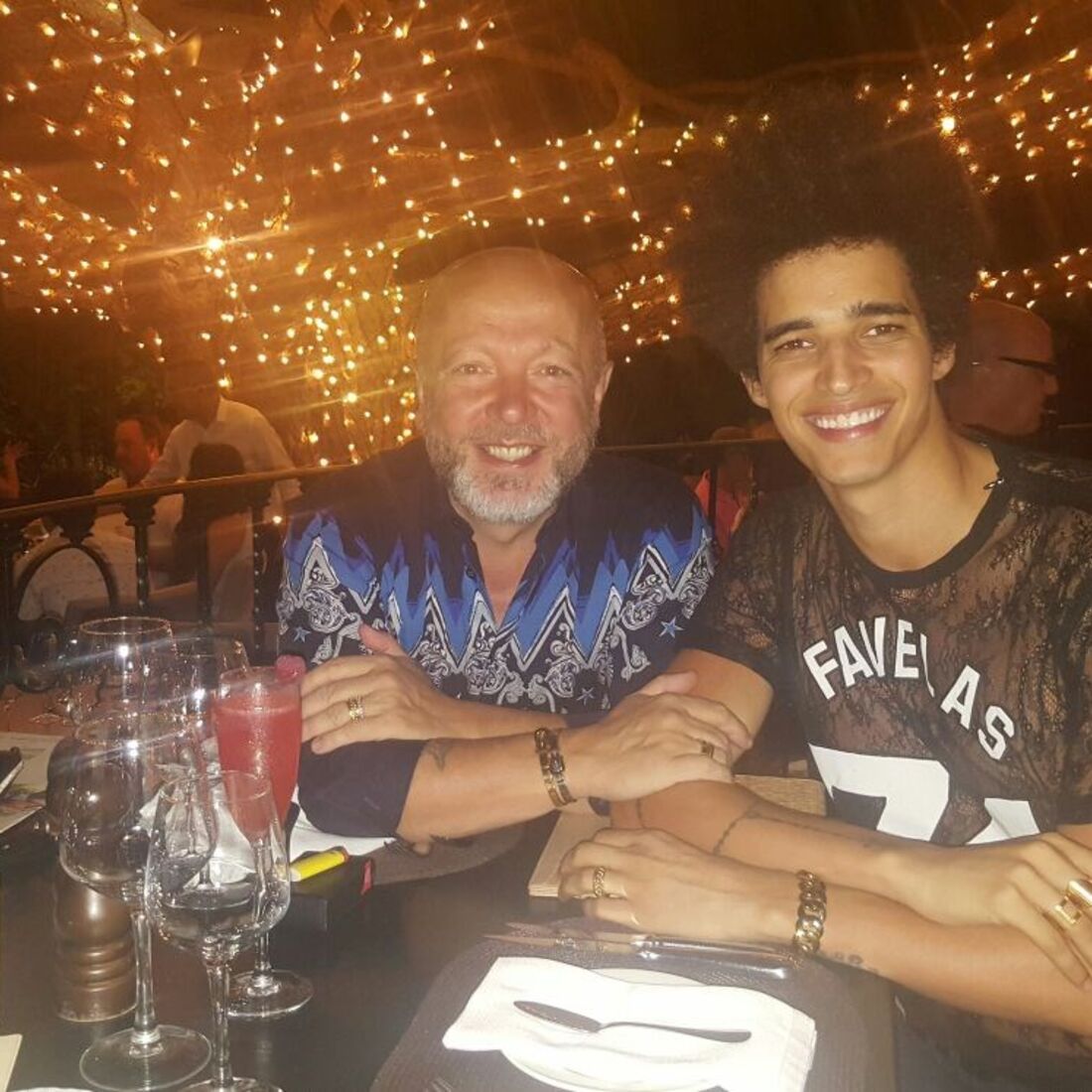 Luis Borges e Eduardo Beauté