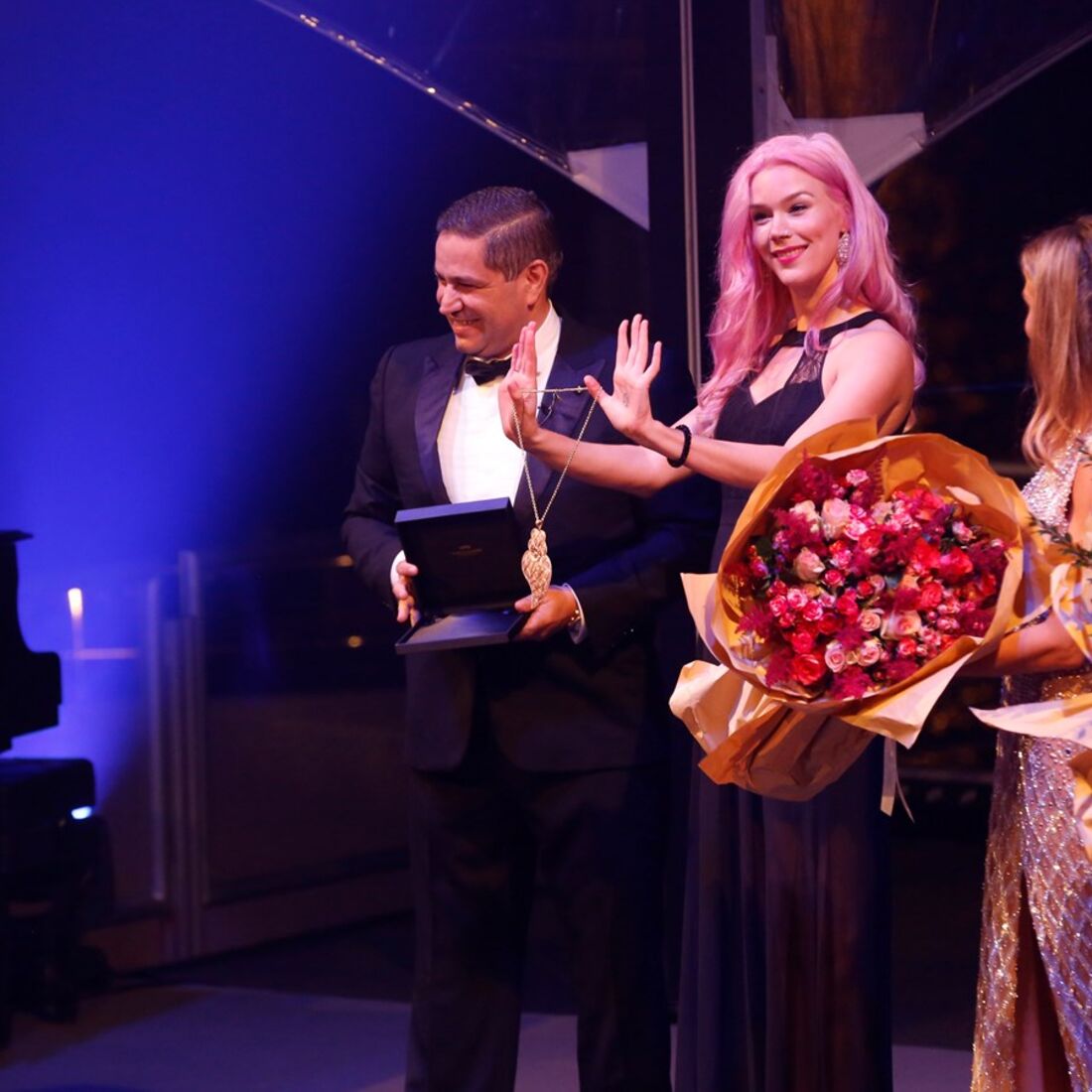 Cerimónia de batismos navios-hotel Douro Azul 