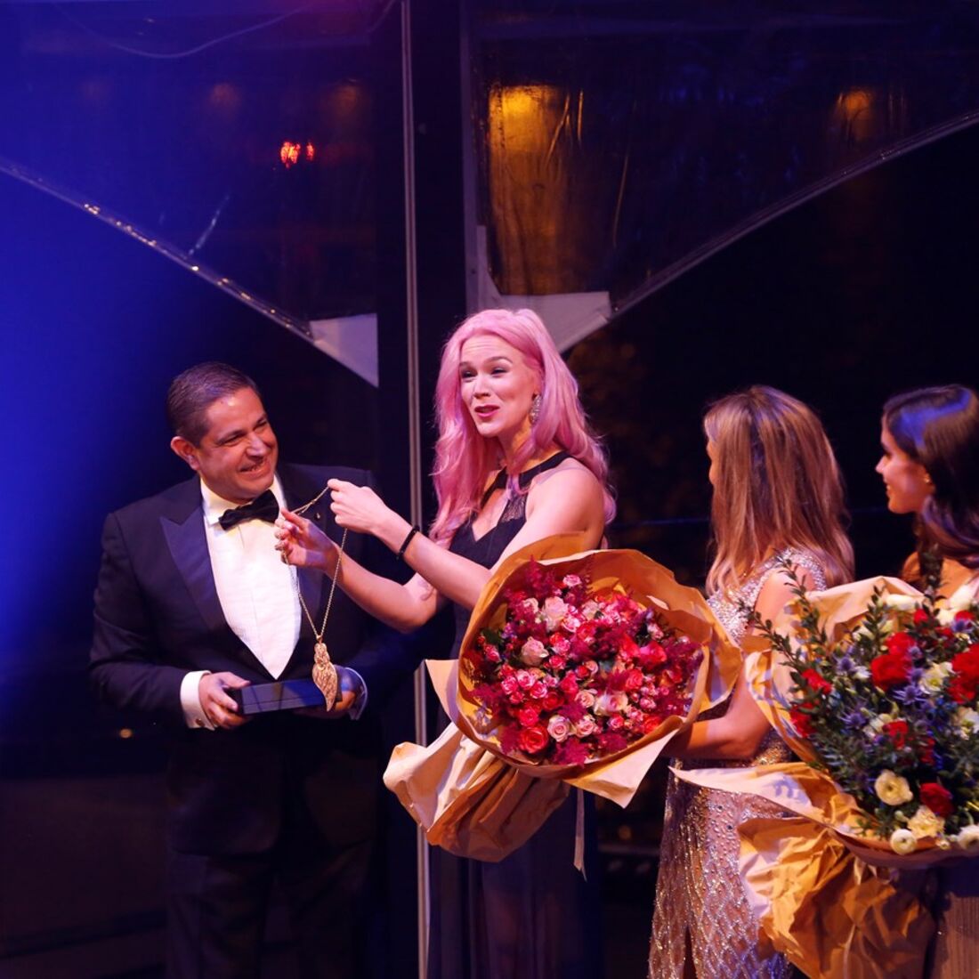 Cerimónia de batismos navios-hotel Douro Azul 