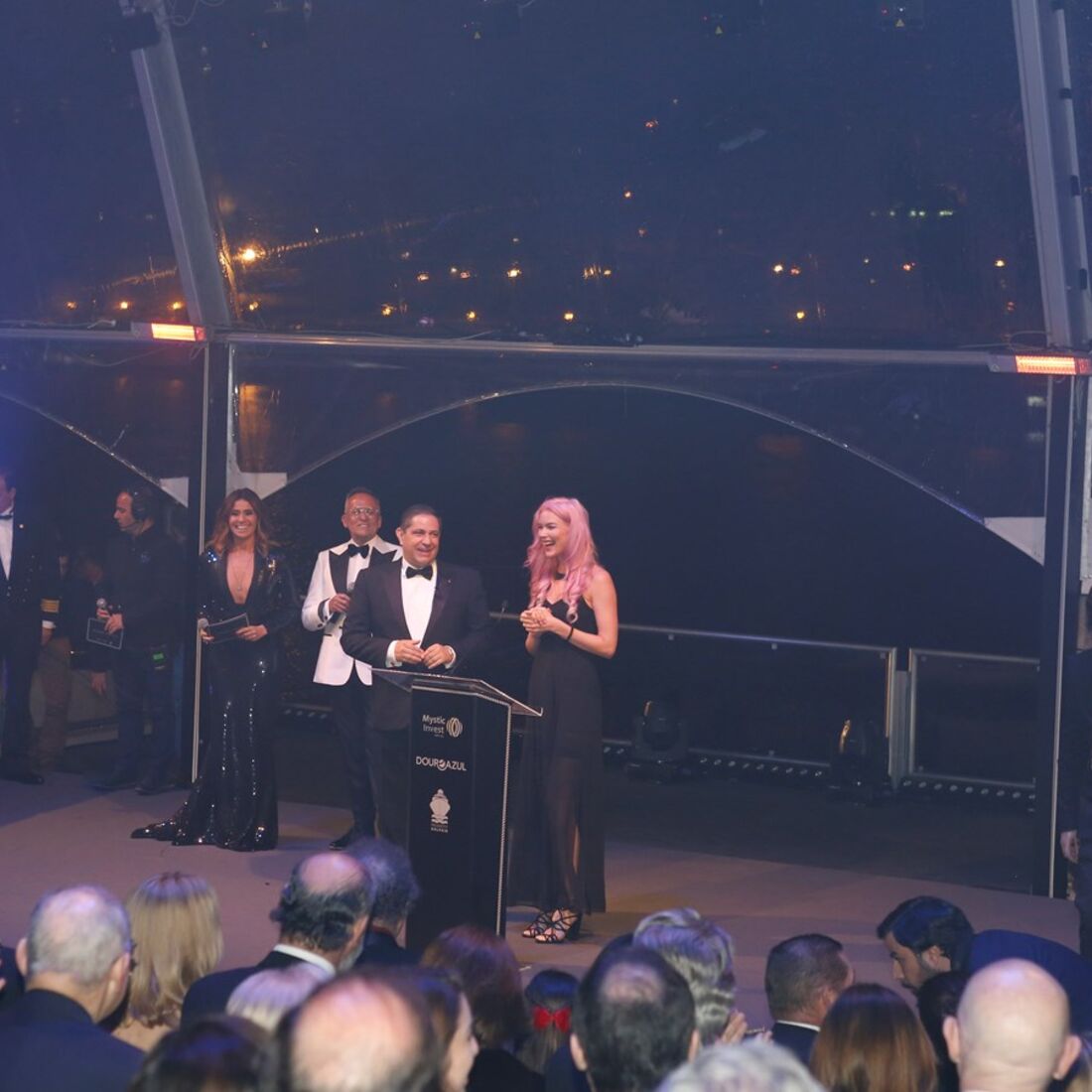 Cerimónia de batismos navios-hotel Douro Azul 