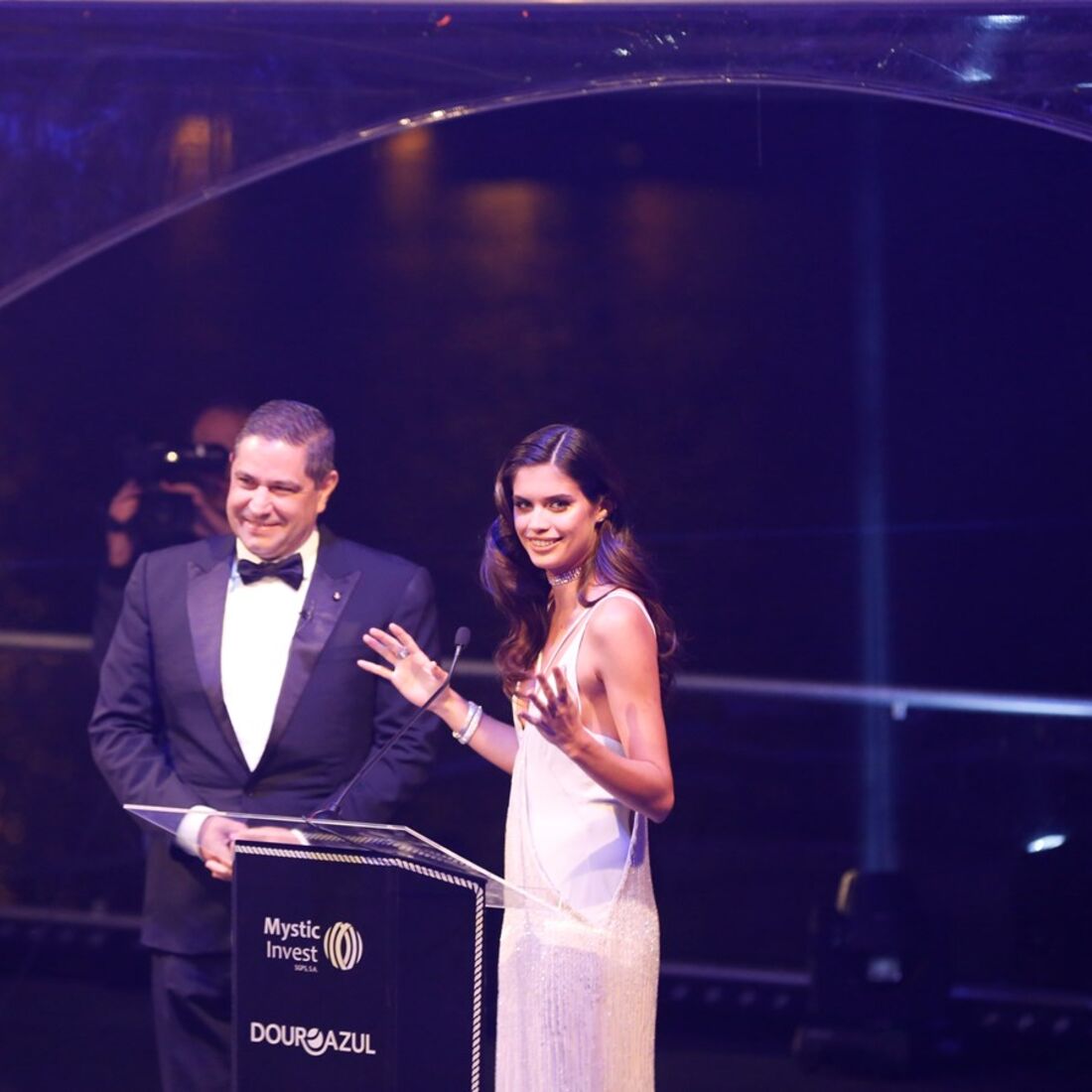 Cerimónia de batismos navios-hotel Douro Azul 