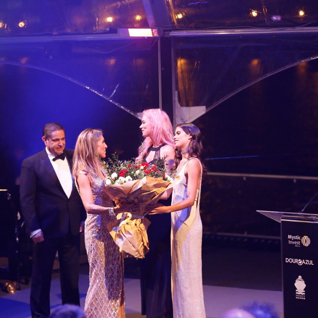 Cerimónia de batismos navios-hotel Douro Azul 