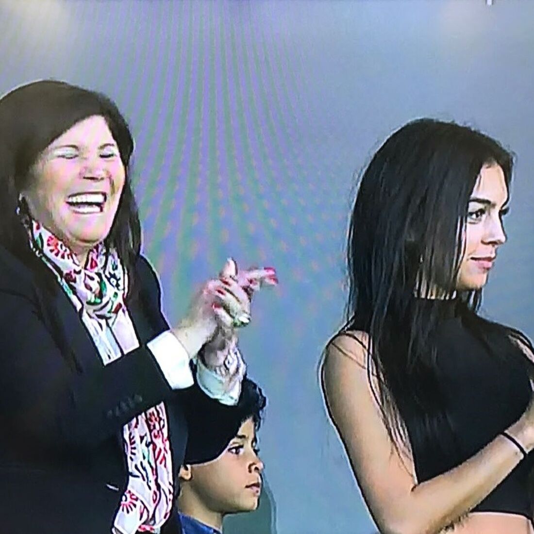 Dolores Aveiro, Georgina Rodrígez, Cristiano Ronaldo Jr