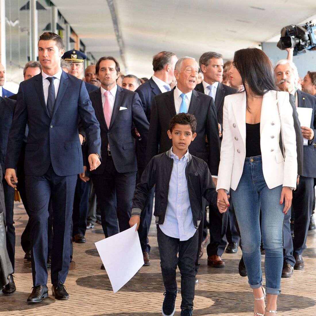 Cristiano Ronaldo, aeroporto madeira, georgina 