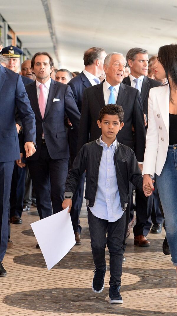 Cristiano Ronaldo, aeroporto madeira, georgina