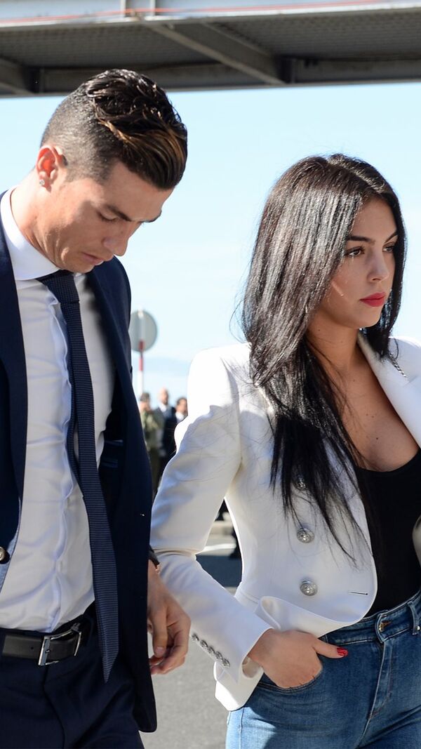 Cristiano Ronaldo, aeroporto madeira, georgina