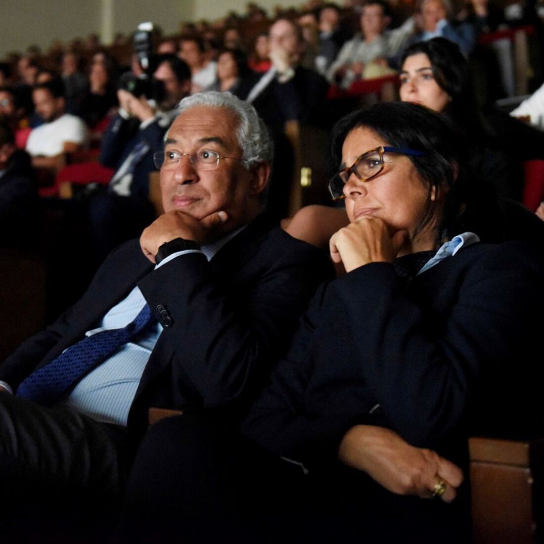 António Costa e Fernanda Tadeu
