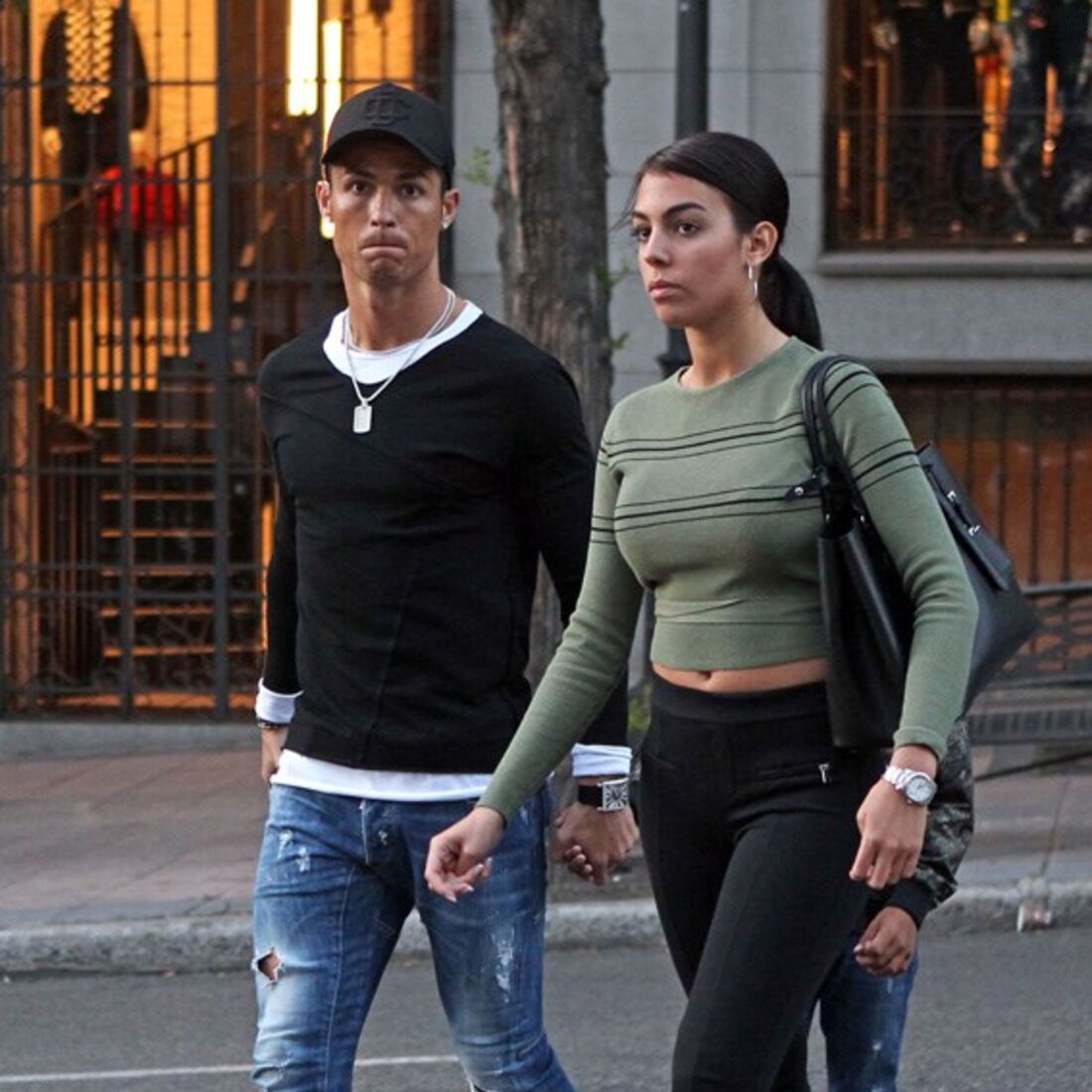 Cristiano Ronaldo, Cristianinho, Georgina Rodriguez 