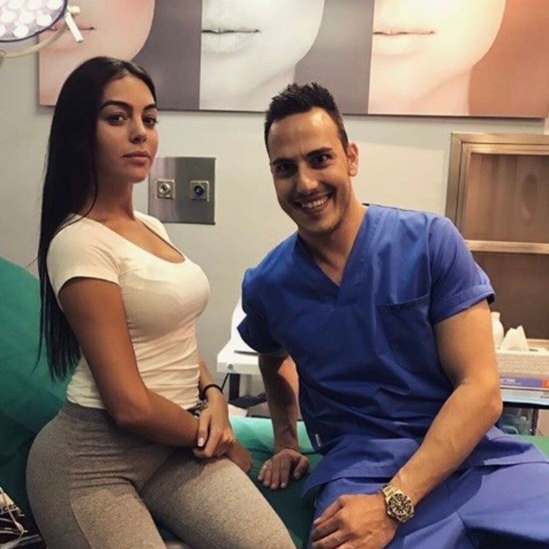 Georgina Rodríguez, Rafick Denhi, estética