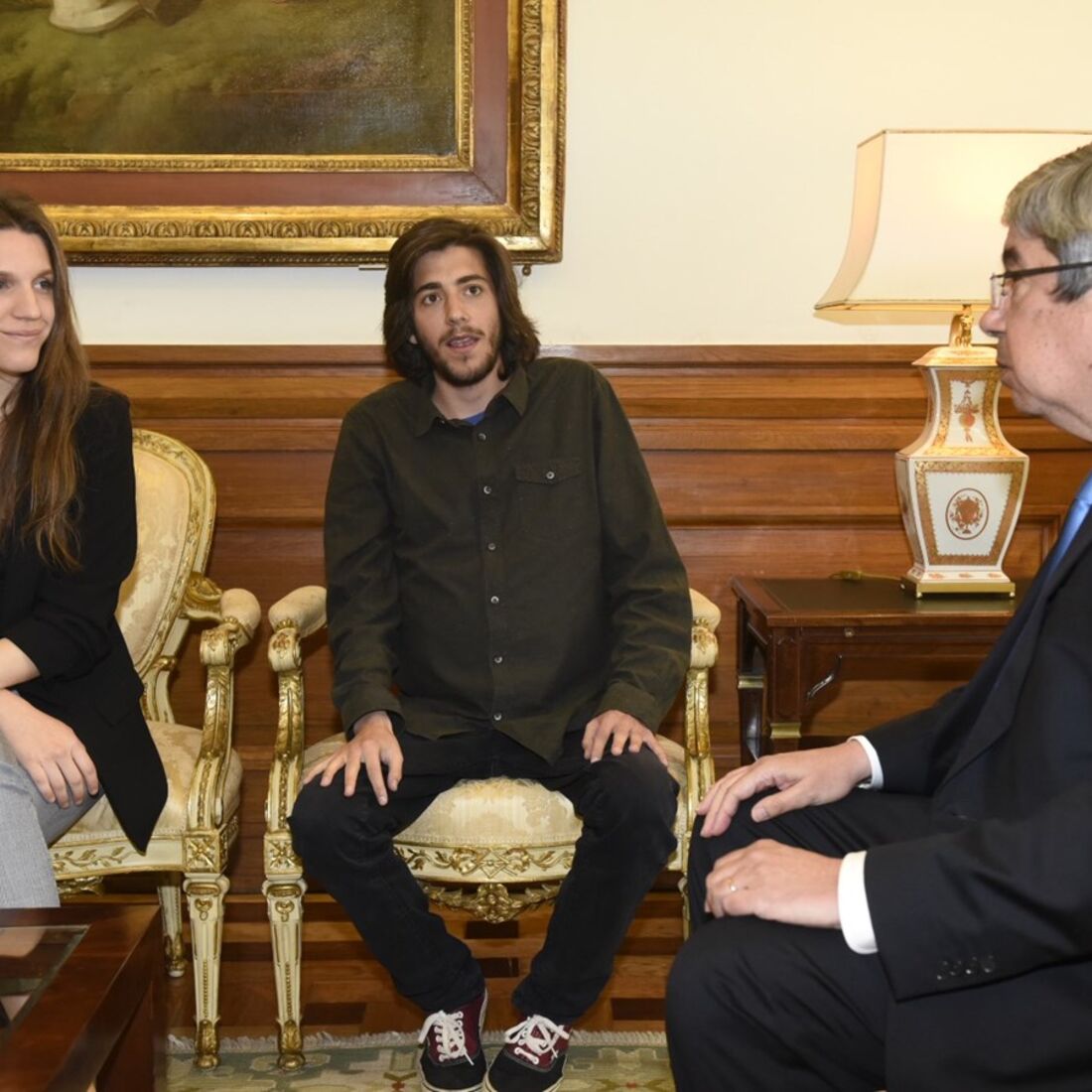 salvador sobral, luísa sobral, assembleia da república, eduardo ferro rodrigues, parlamento