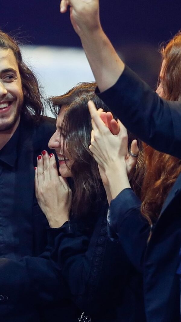 salvador sobral, namorada