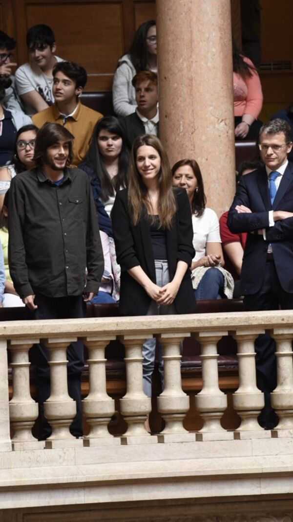 salvador sobral, luísa sobral, assembleia da república, eduardo ferro rodrigues, parlamento