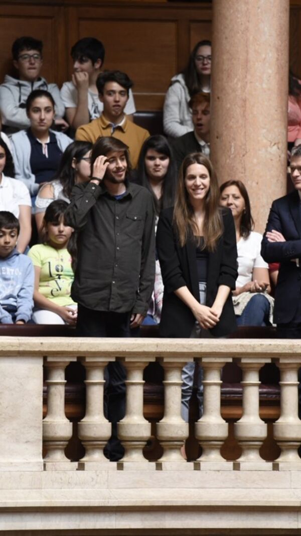 salvador sobral, luísa sobral, assembleia da república, eduardo ferro rodrigues, parlamento