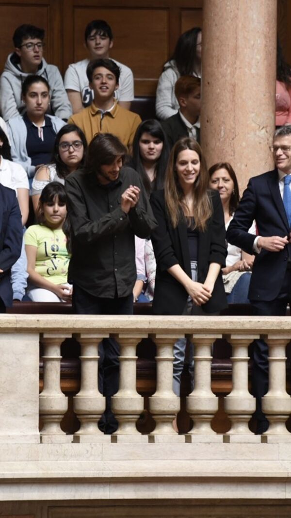 salvador sobral, luísa sobral, assembleia da república, eduardo ferro rodrigues, parlamento