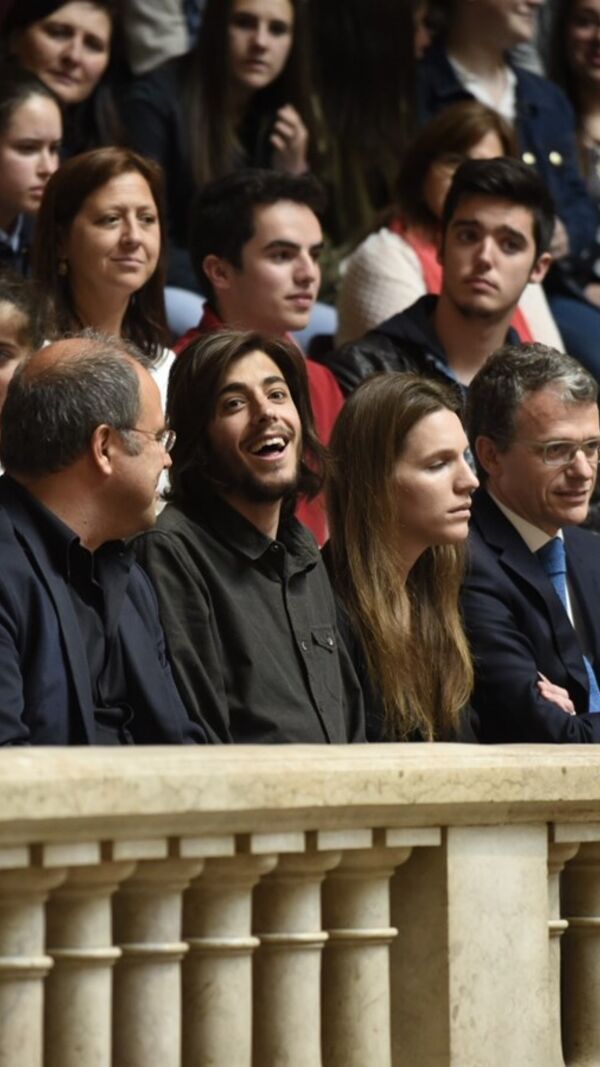 salvador sobral, luísa sobral, assembleia da república, eduardo ferro rodrigues, parlamento