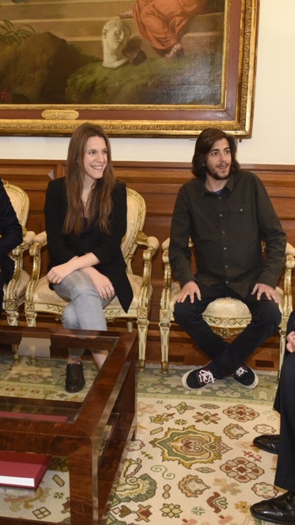 salvador sobral, luísa sobral, assembleia da república, eduardo ferro rodrigues, parlamento