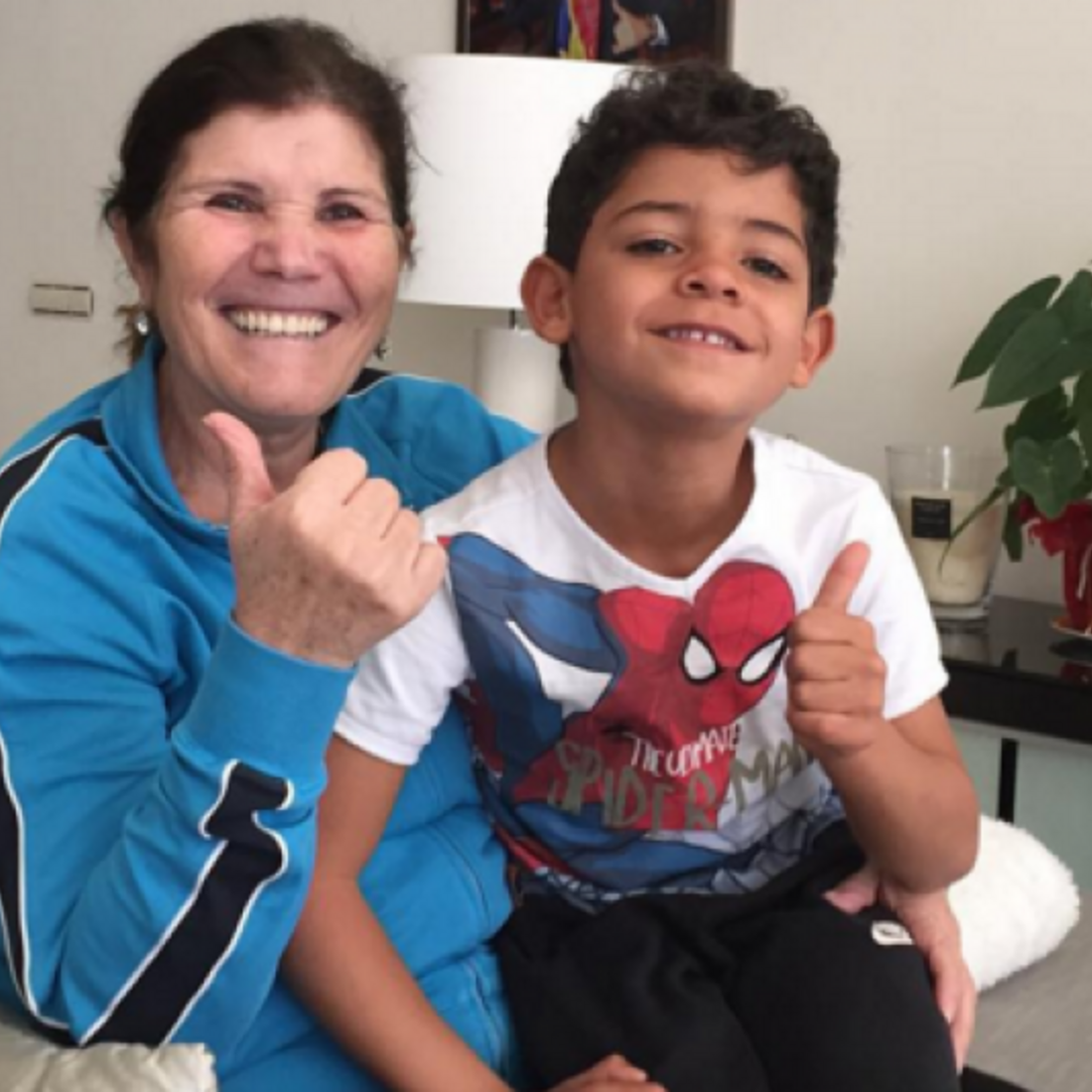 Cristiano Ronaldo e Cristianinho