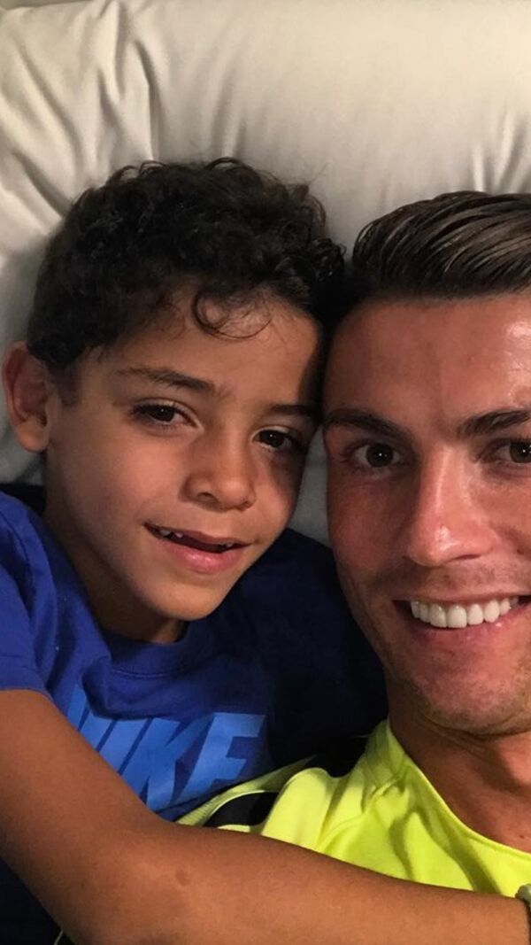 Cristiano Ronaldo e Cristianinho