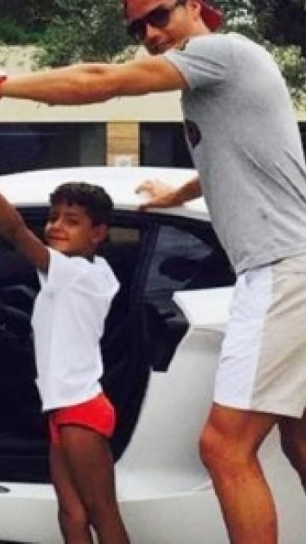 Cristiano Ronaldo e Cristianinho