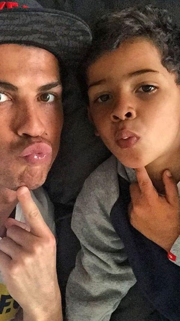 Cristiano Ronaldo e Cristianinho