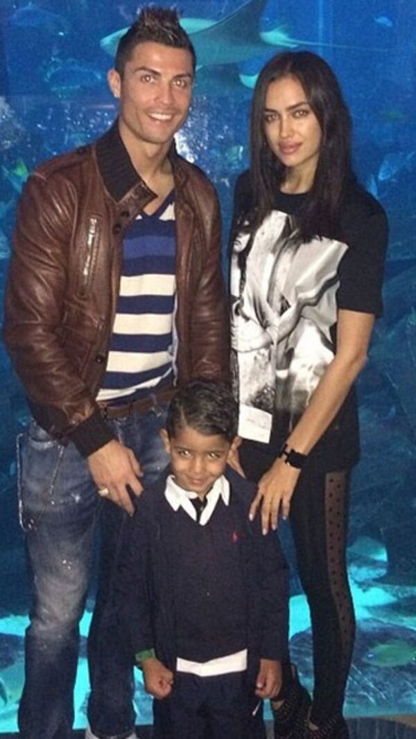 Cristiano Ronaldo, Irina Shayk, Georgina Rodriguez