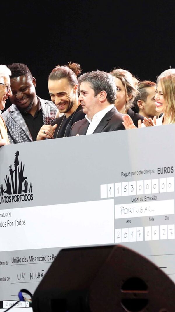 concerto solidário, meo arena