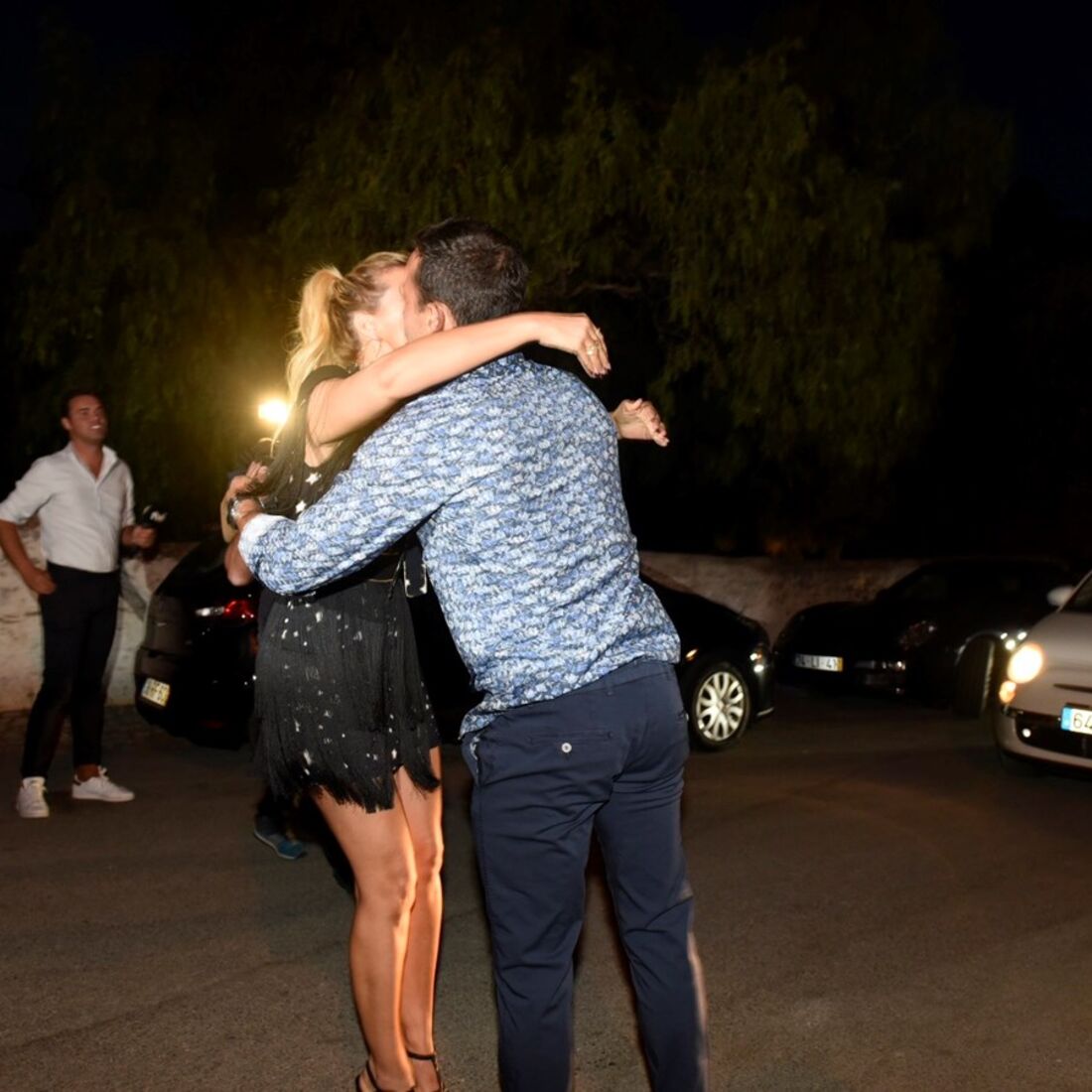 Pedro Teixeira e Cristina Ferreira em Vilamoura 