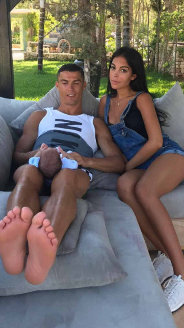 cristiano ronaldo, georgina, gémeos