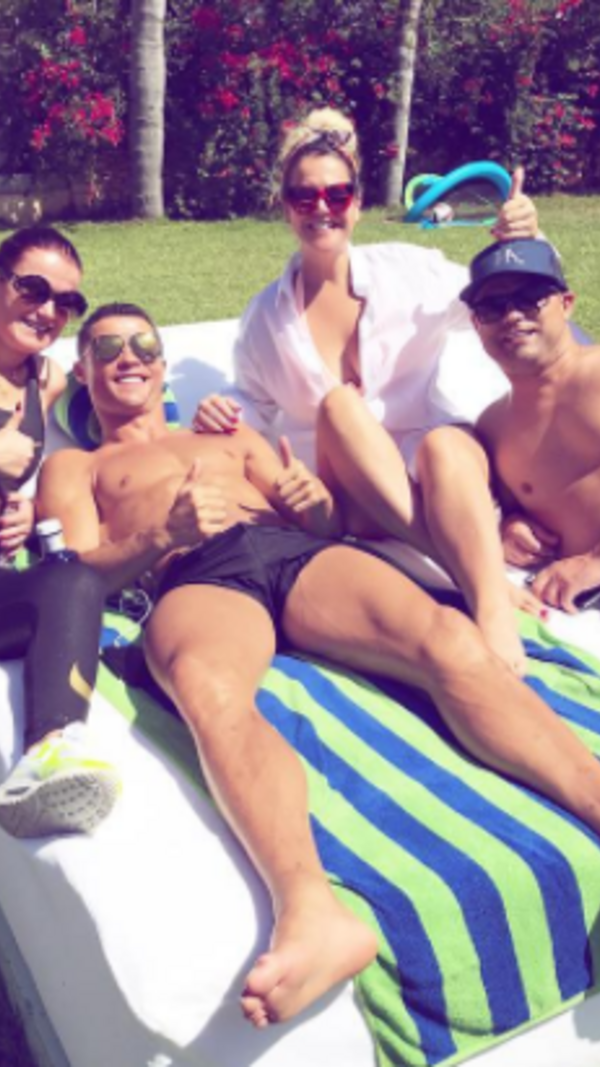 Cristiano Ronaldo, Katia Aveiro