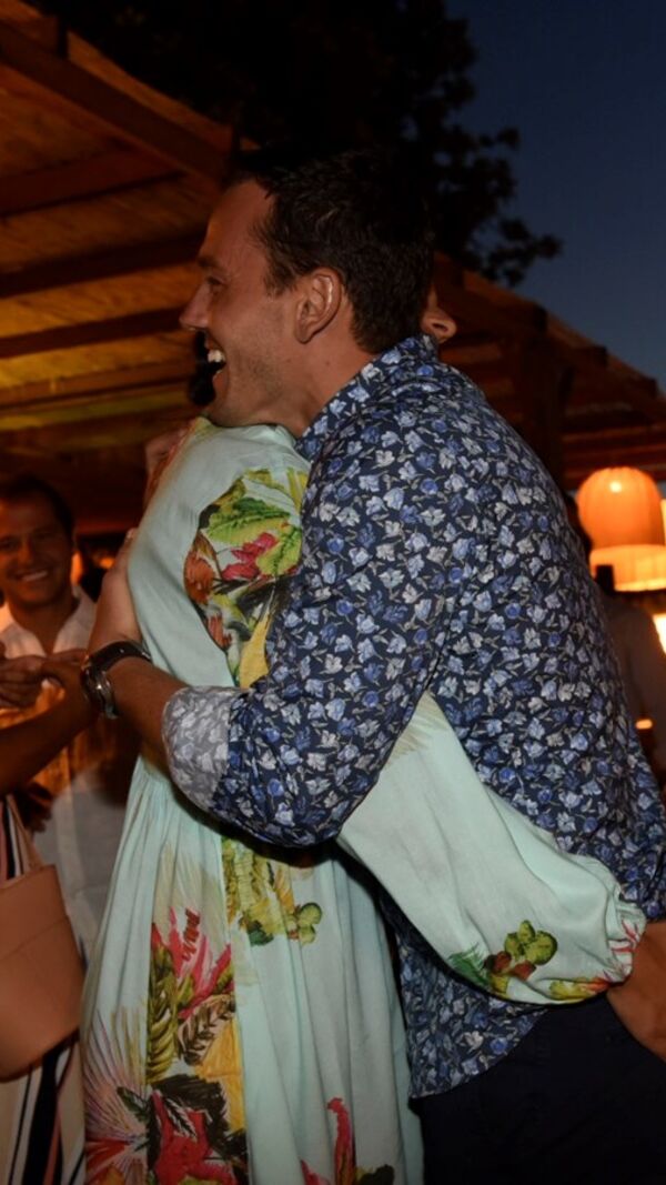 Pedro Teixeira e Cristina Ferreira em Vilamoura