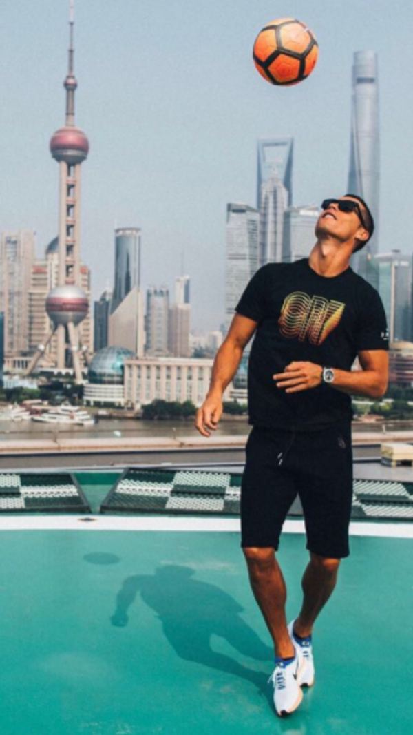 cristiano ronaldo, amigos, china