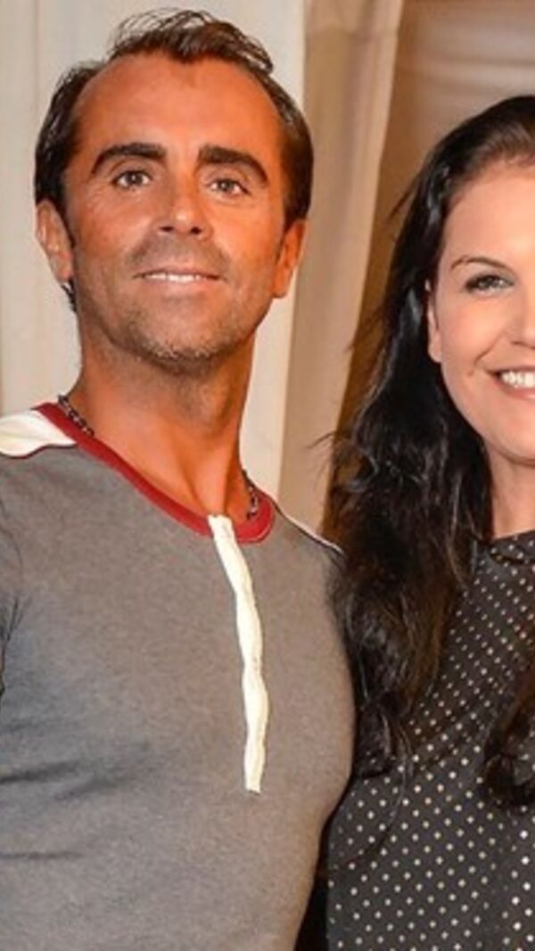 Katia Aveiro com José Pereira