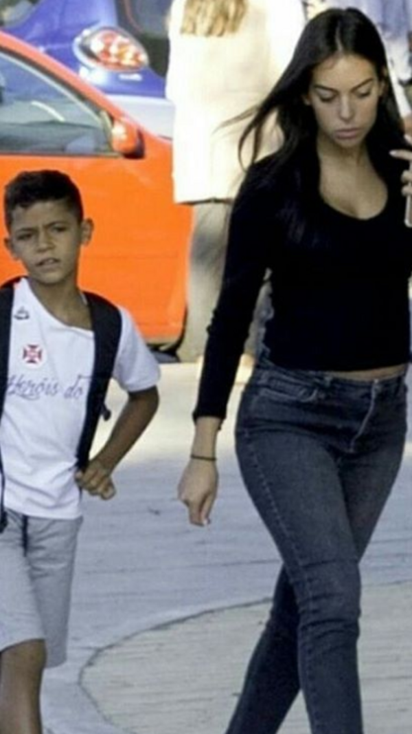 georgina rodríguez, cristianinho