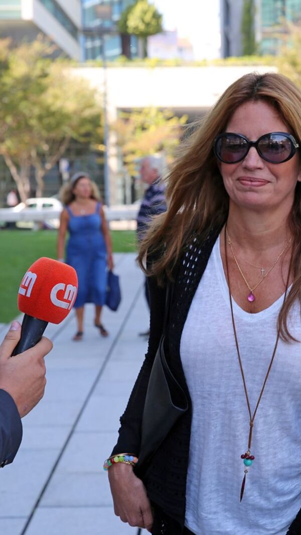 Bárbara Guimarães, Carrilho, tribunal