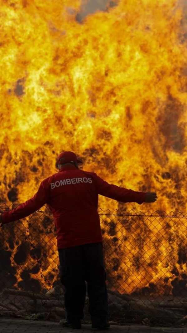 chamas, fogo, incêndio