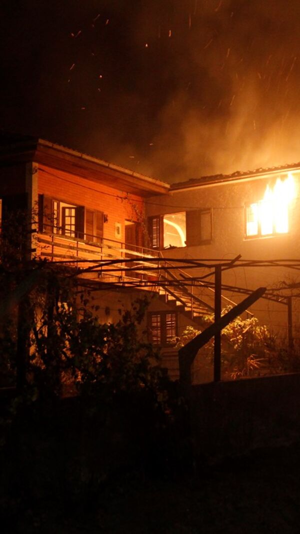 chamas, fogo, incêndio