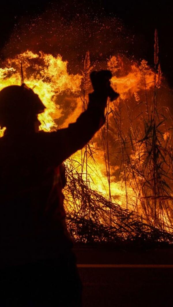 chamas, fogo, incêndio