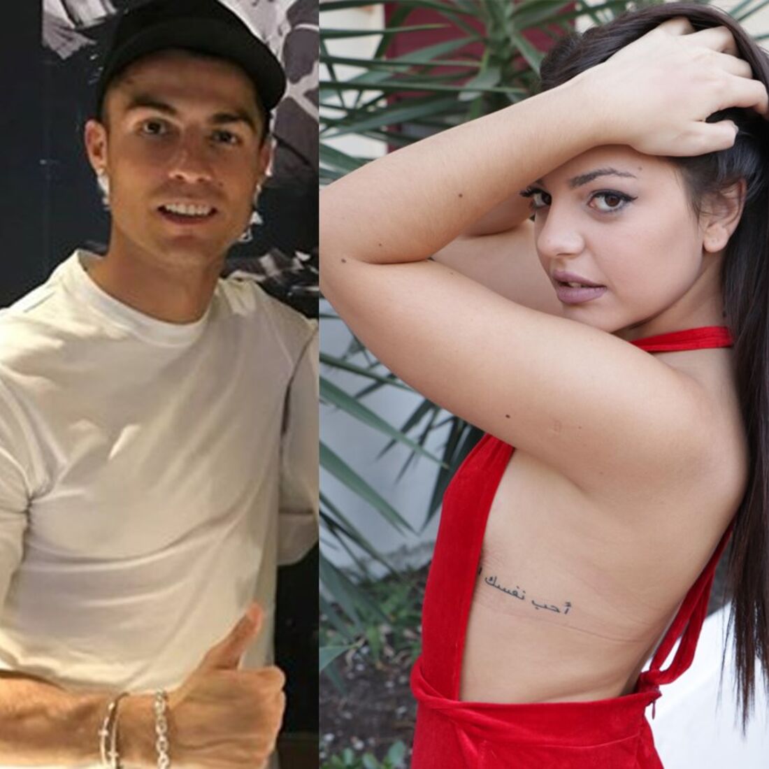 Natacha Sofia, Cristiano Ronaldo