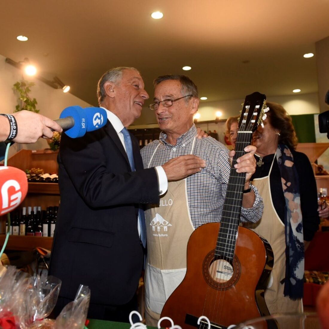 marcelo rebelo de sousa, rastrillo