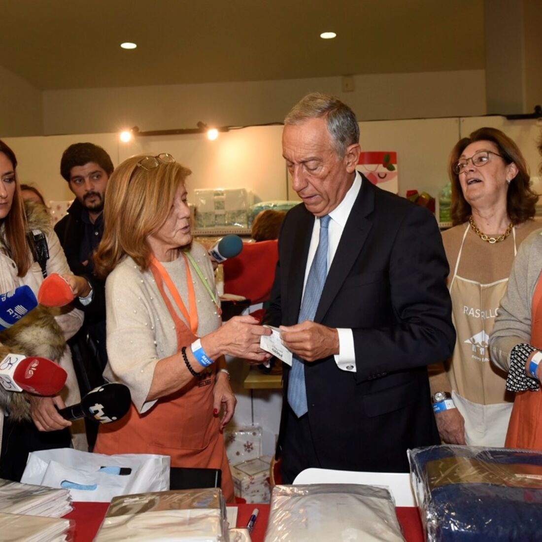 marcelo rebelo de sousa, rastrillo