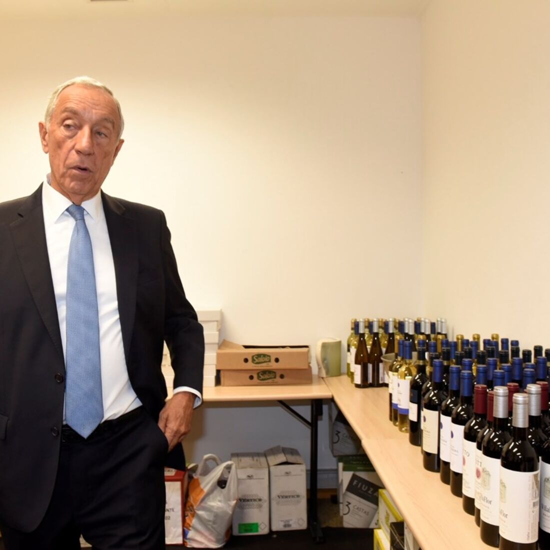 marcelo rebelo de sousa, rastrillo