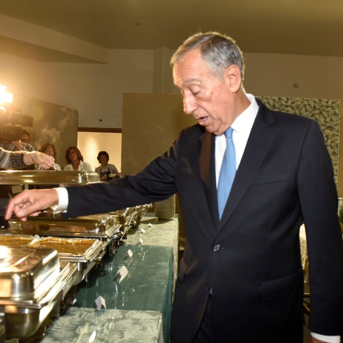 marcelo rebelo de sousa, rastrillo